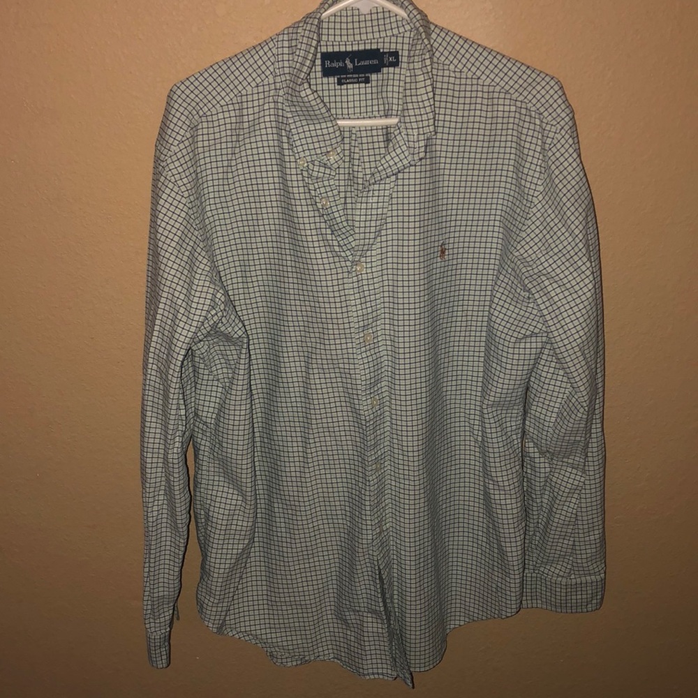 Men’s Ralph Lauren plaid shirt